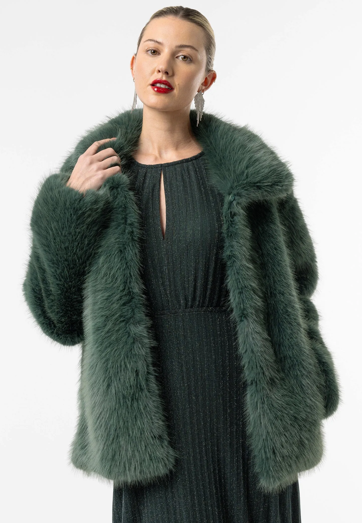 Angeleye Faux Fur Coat