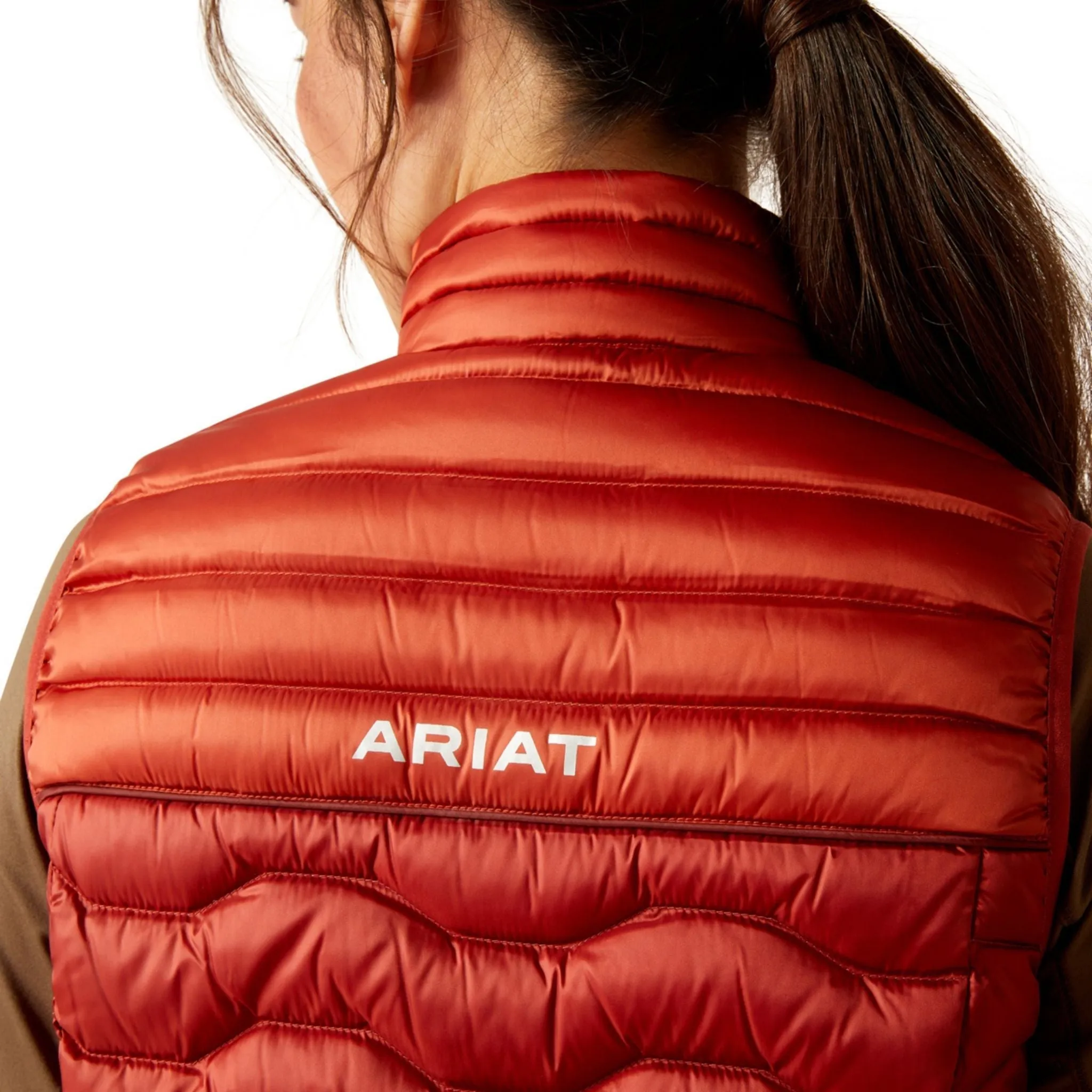 Womens Ariat Ideal Down Vest - Black