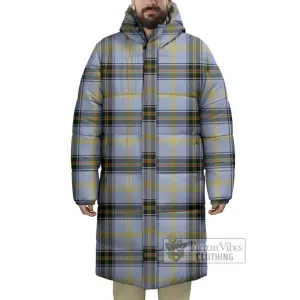 Bell Tartan Long Down Jacket