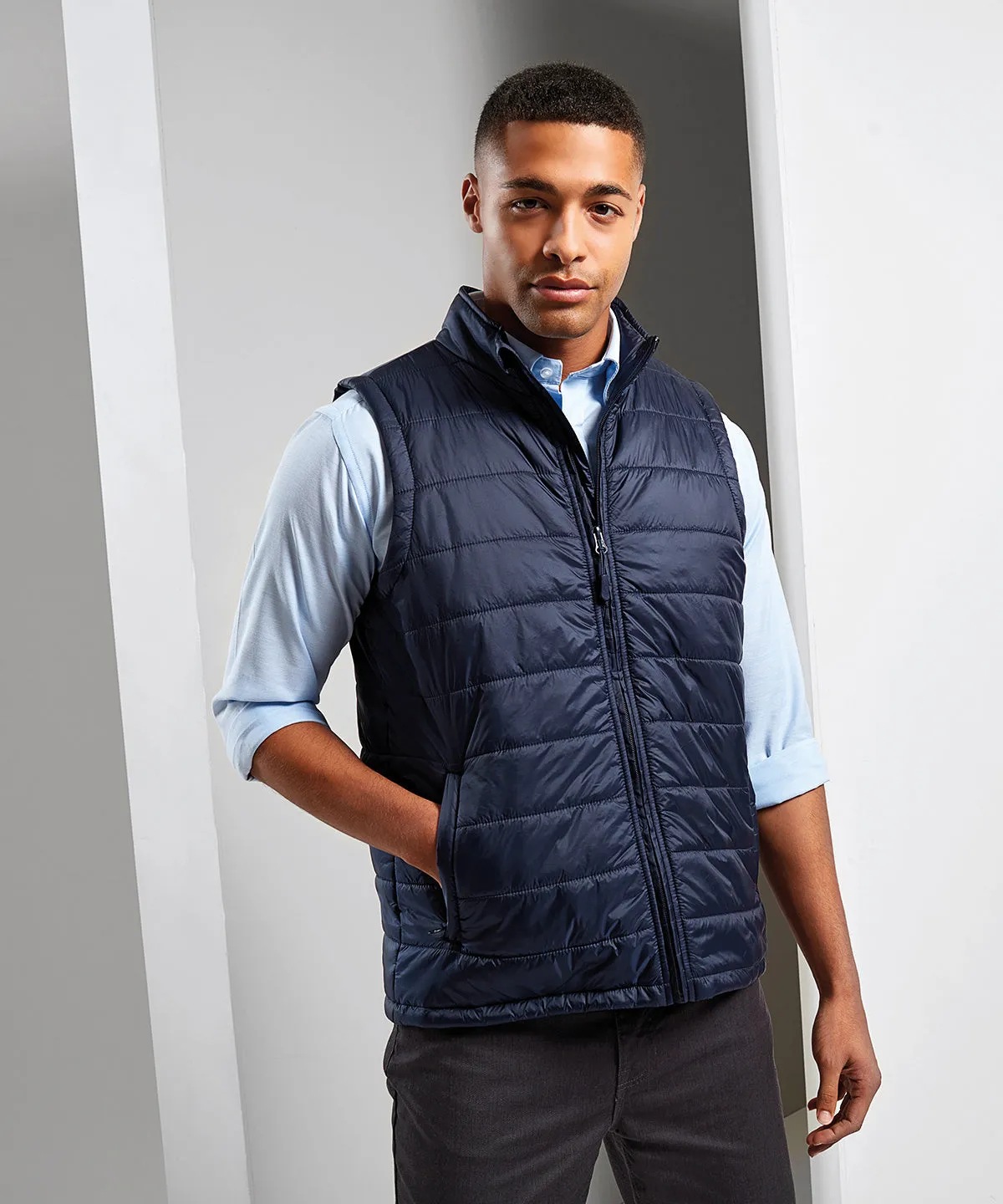 Black - ‘Recyclight’ padded gilet