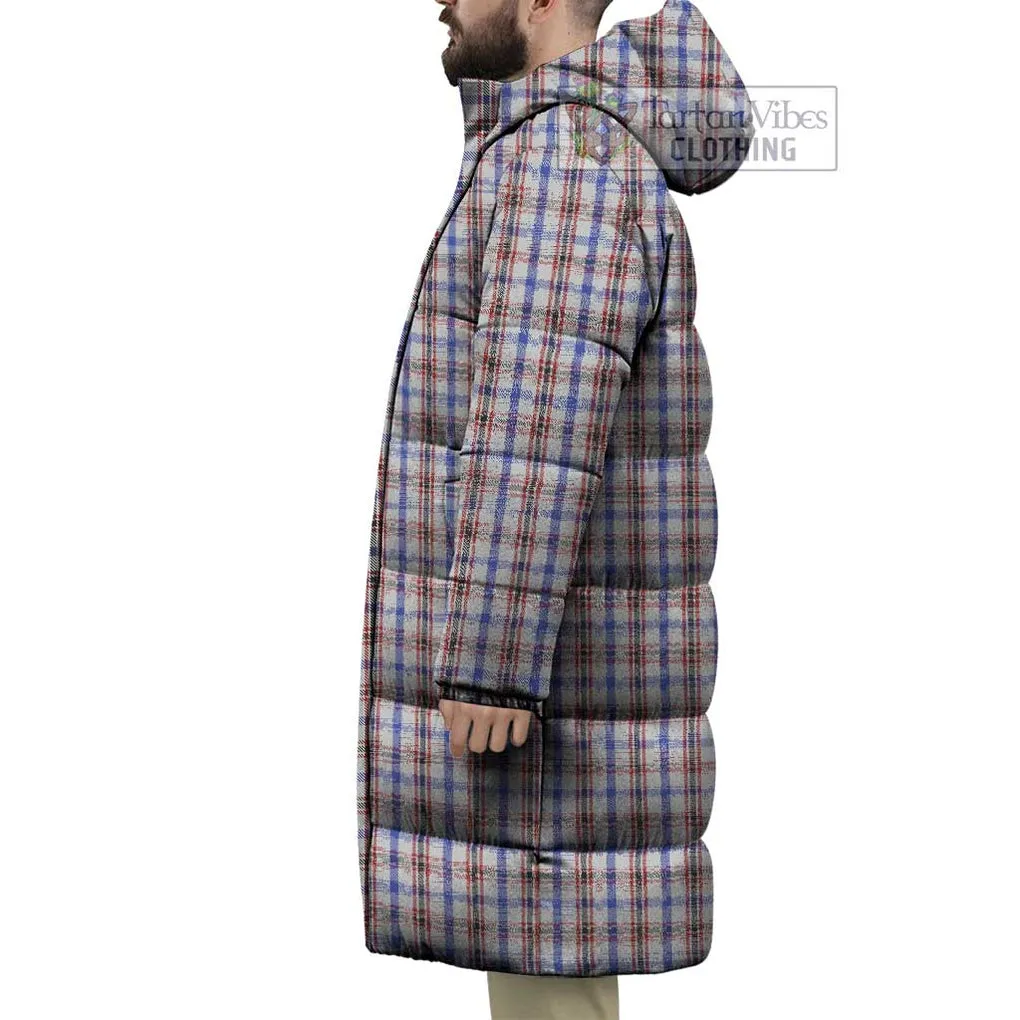 Boswell Tartan Long Down Jacket