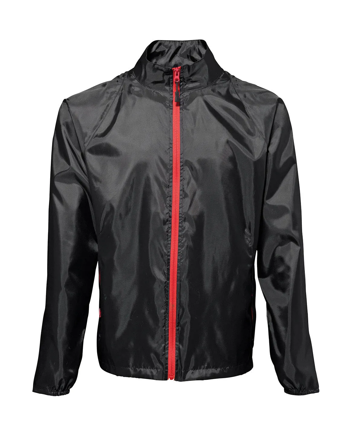 Bottle/Red - Contrast lightweight jacket