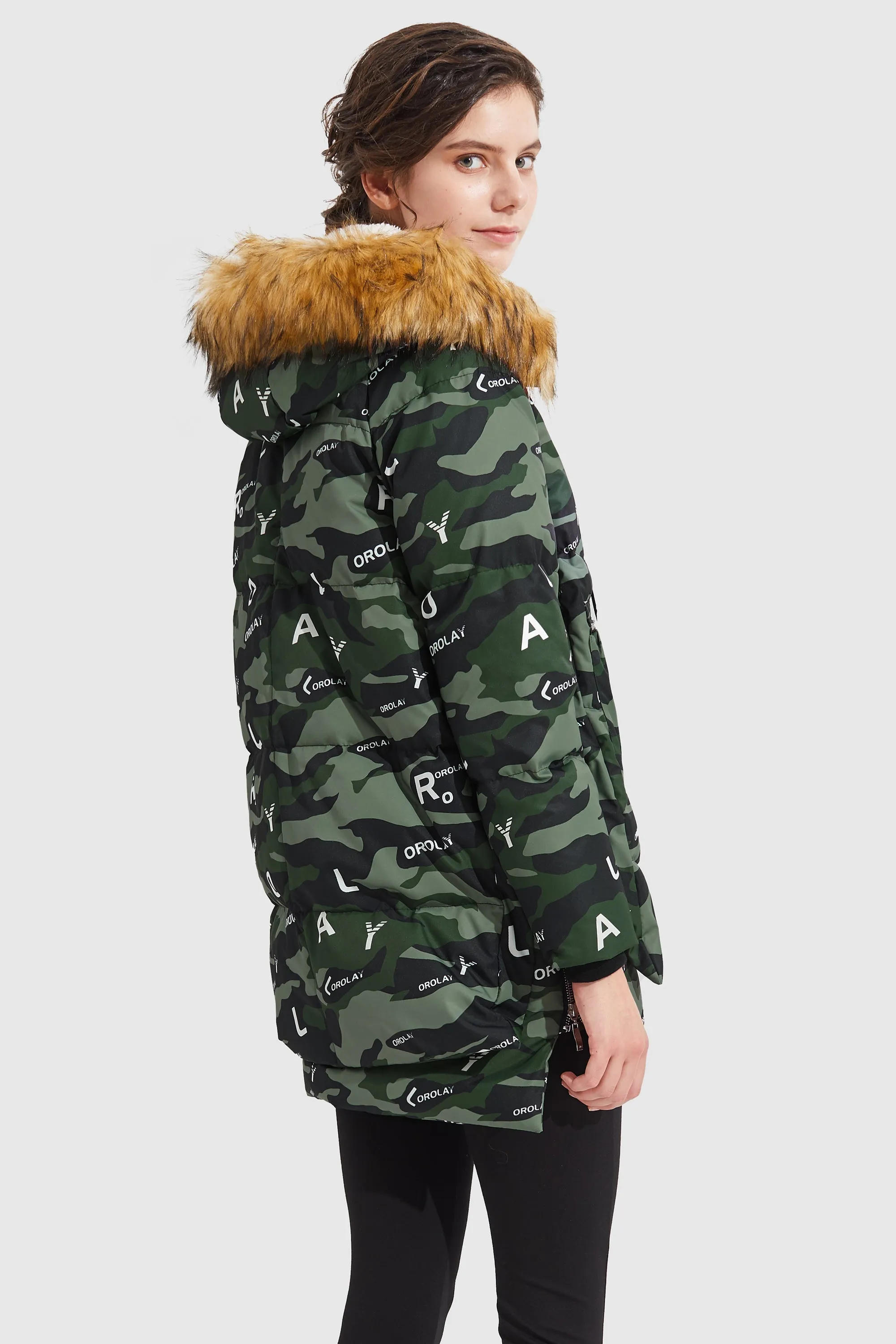 Camo Thickened Down Jacket