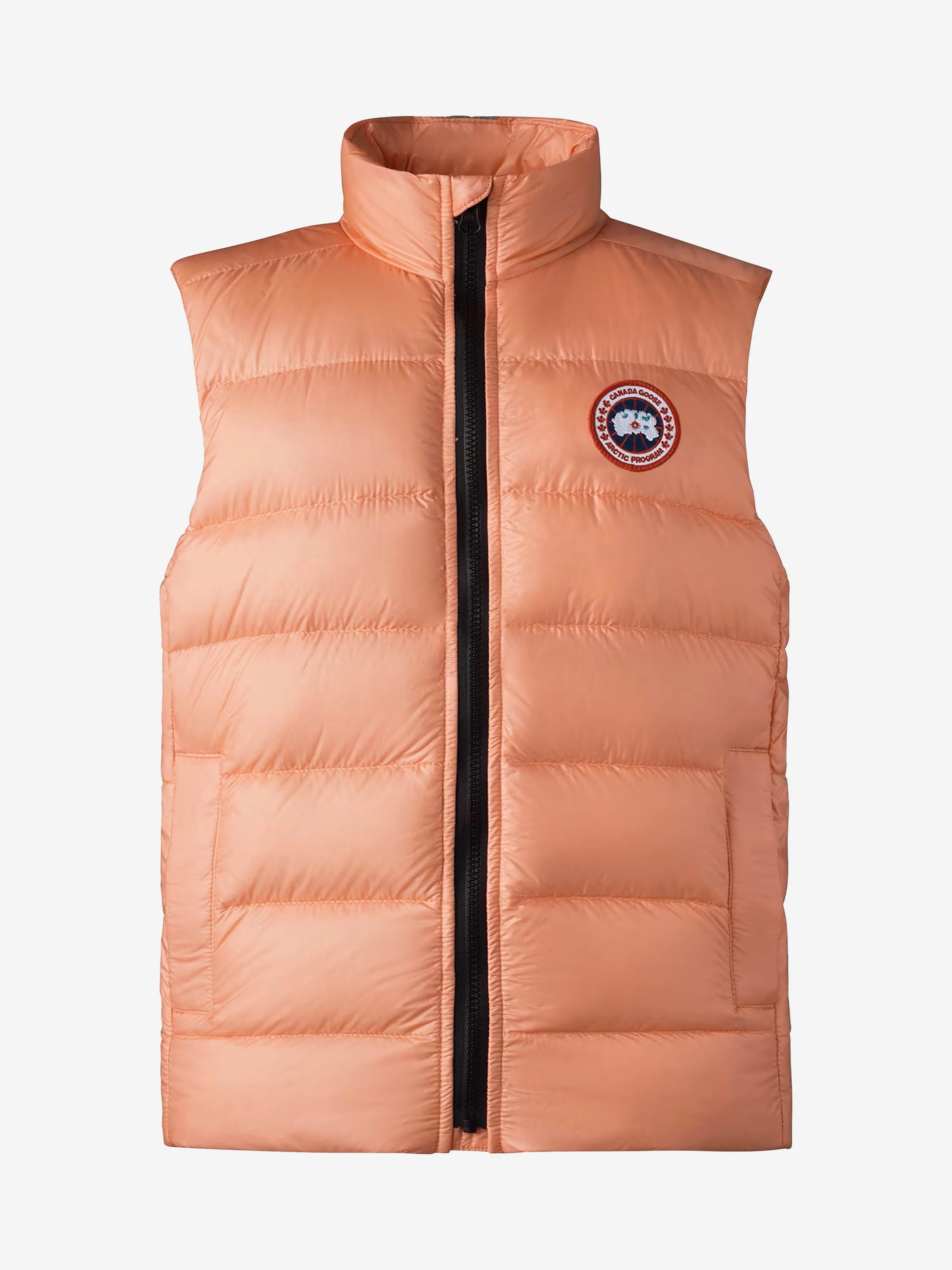 Canada Goose Girls Down Padded Crofton Gilet in Pink