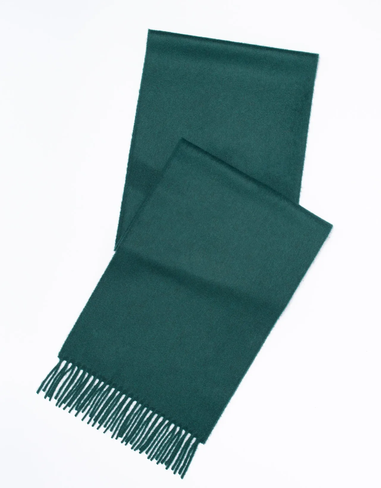 CASHMERE SOLID MUFFLER - HUNTER