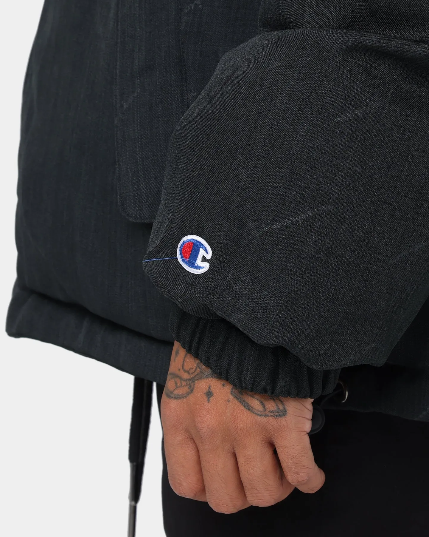 Champion Reversible Puffer Jacket Black