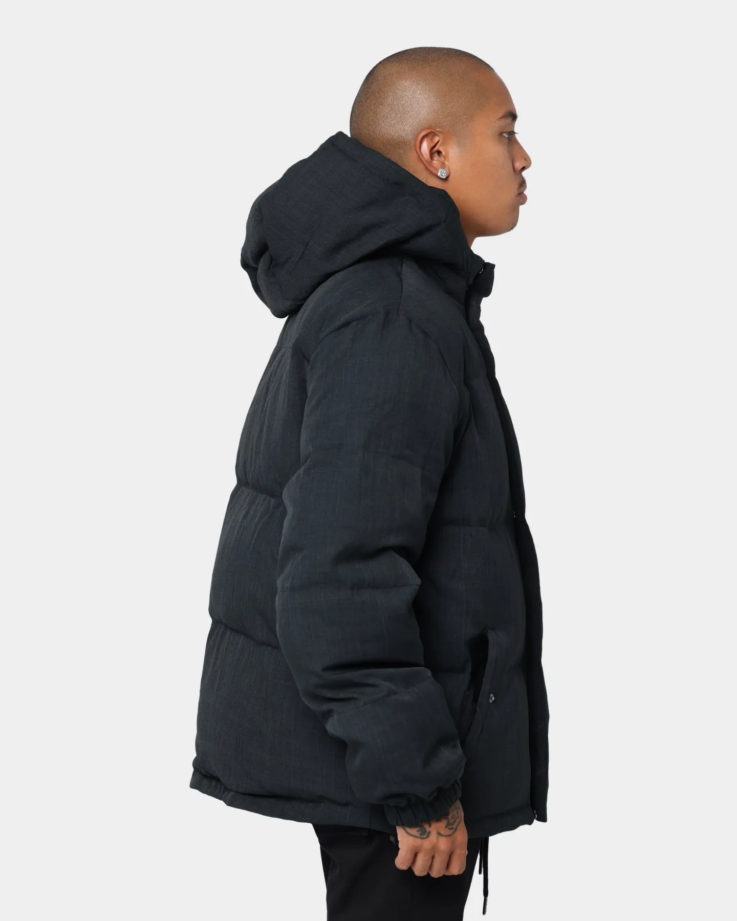 Champion Reversible Puffer Jacket Black