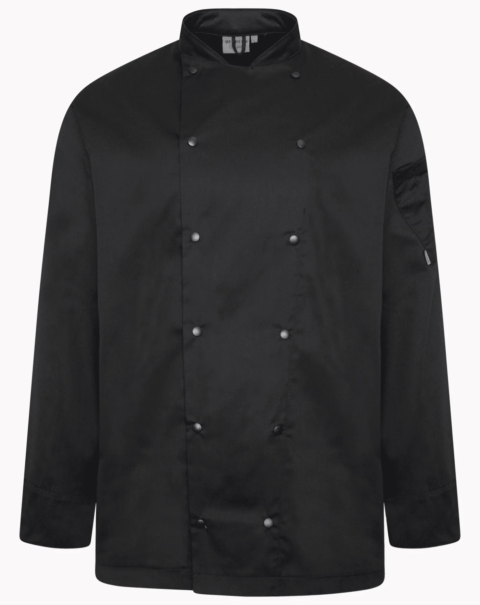 Chef Jacket Long Sleeve - Black