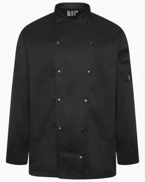 Chef Jacket Long Sleeve - Black