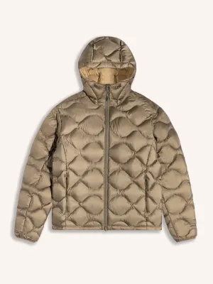 Cuillin Down Jacket in Light Olive Recycled Ripstop