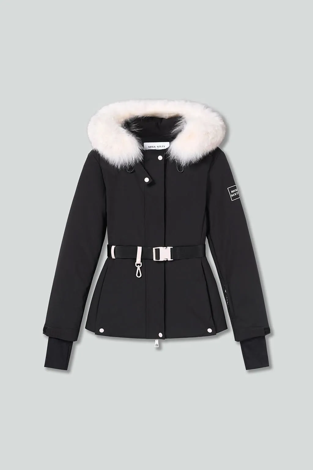 Detachable Fur Puffer Jacket