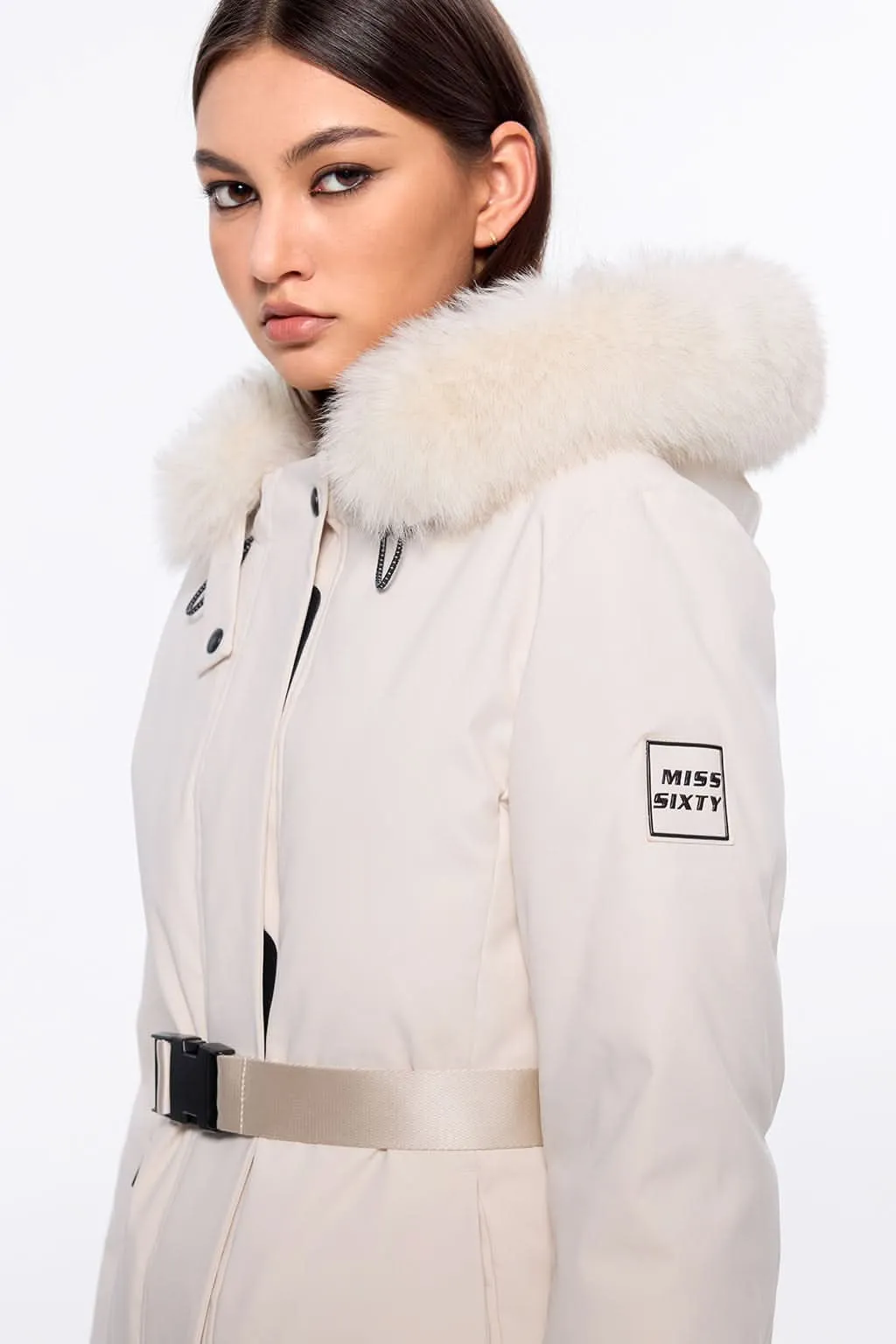 Detachable Fur Puffer Jacket