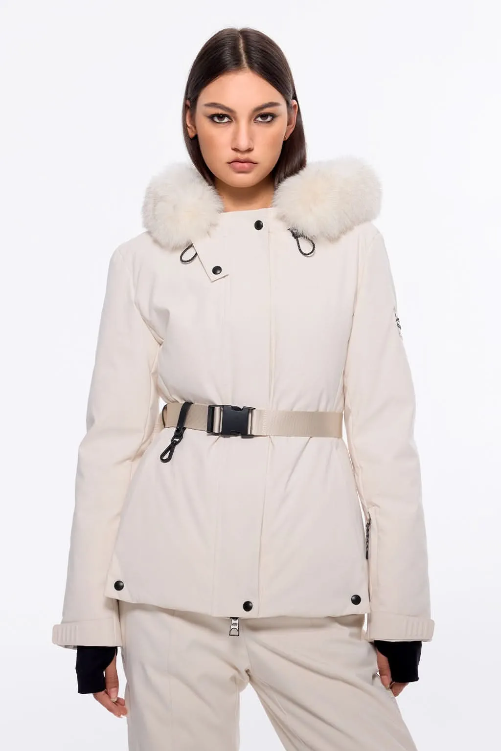 Detachable Fur Puffer Jacket