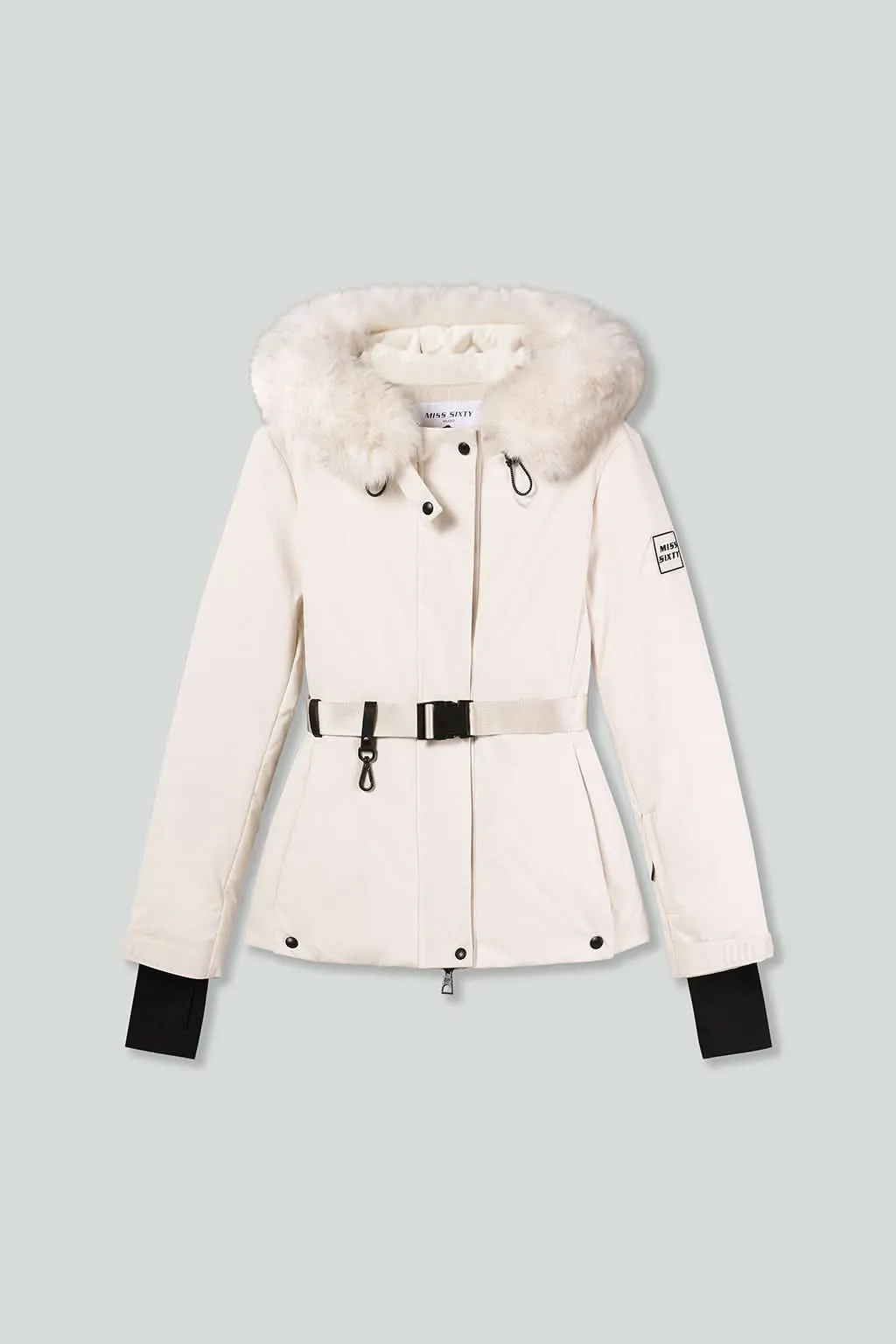 Detachable Fur Puffer Jacket