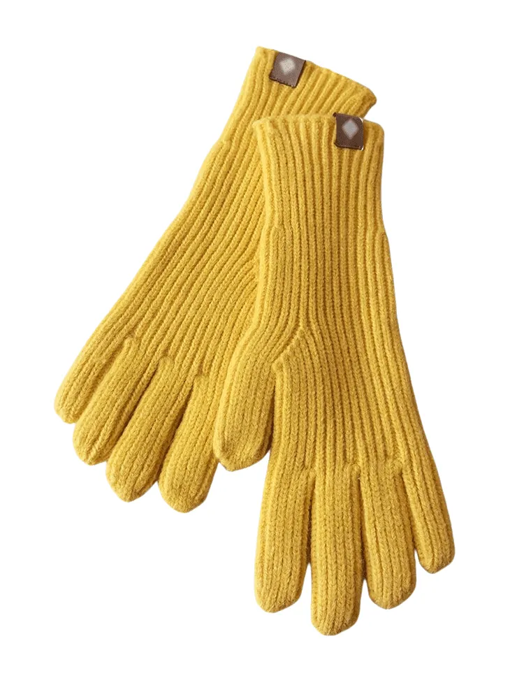 Elegant Warm Women's Touchscreen Gloves - In 10 Chic Colors!