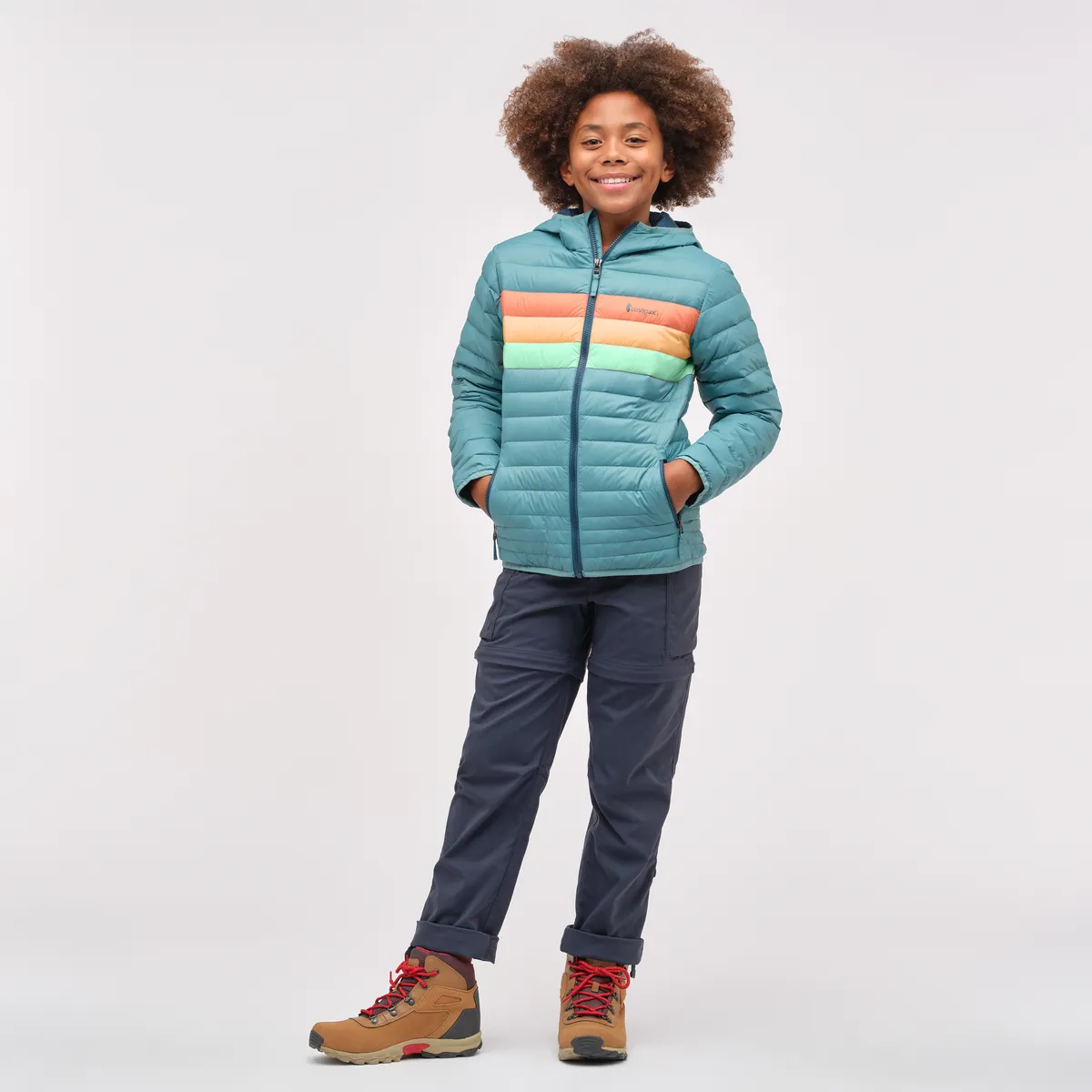 Fuego Hooded Down Jacket - Kids'