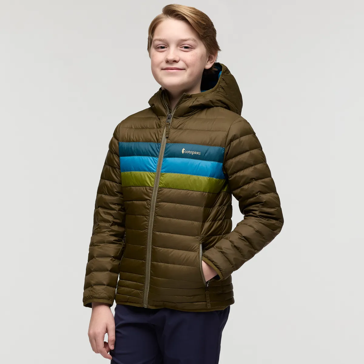 Fuego Hooded Down Jacket - Kids'