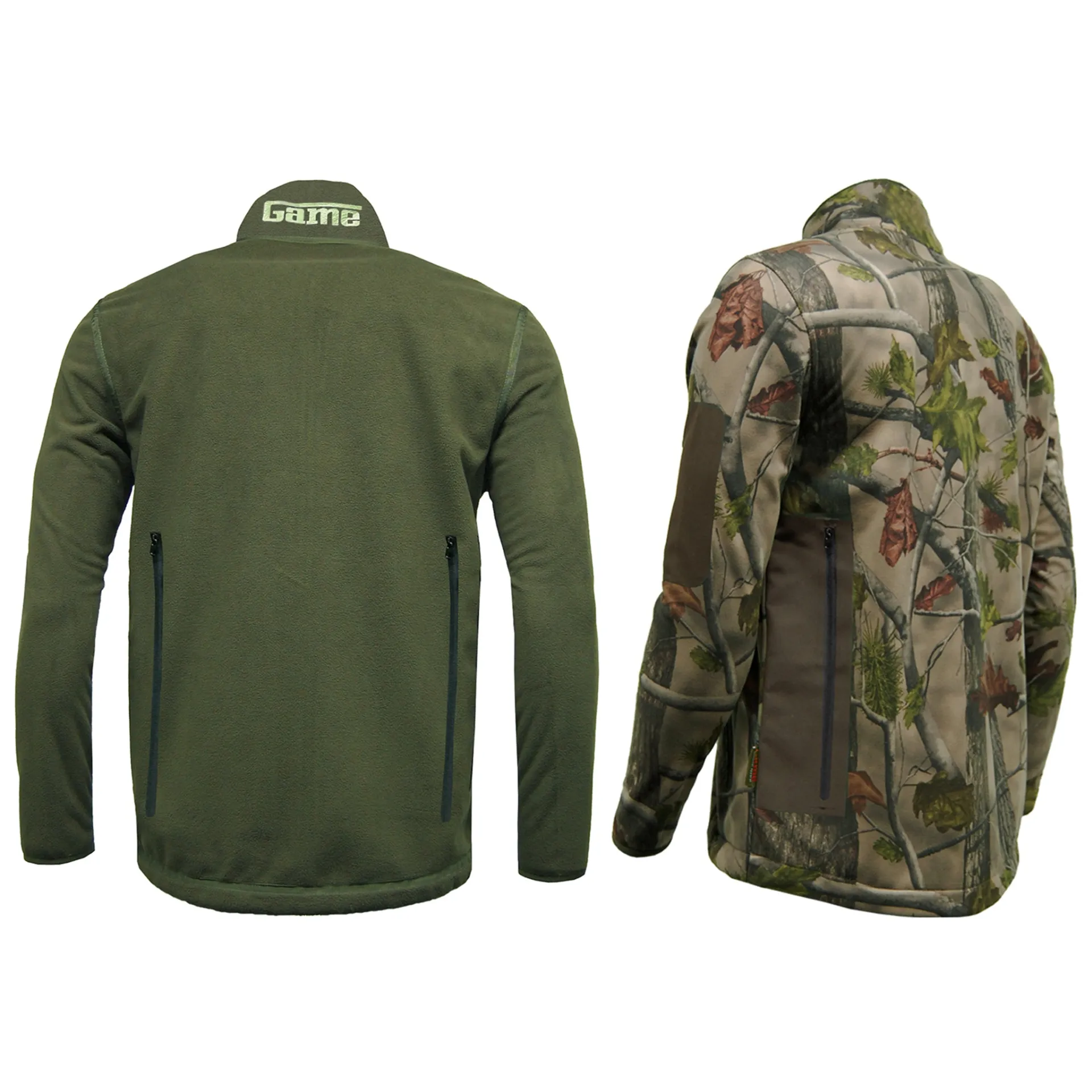 Game HB211 Pursuit Reversible Camouflage Jacket - Perfect for Hunting, Fishing & Shooting