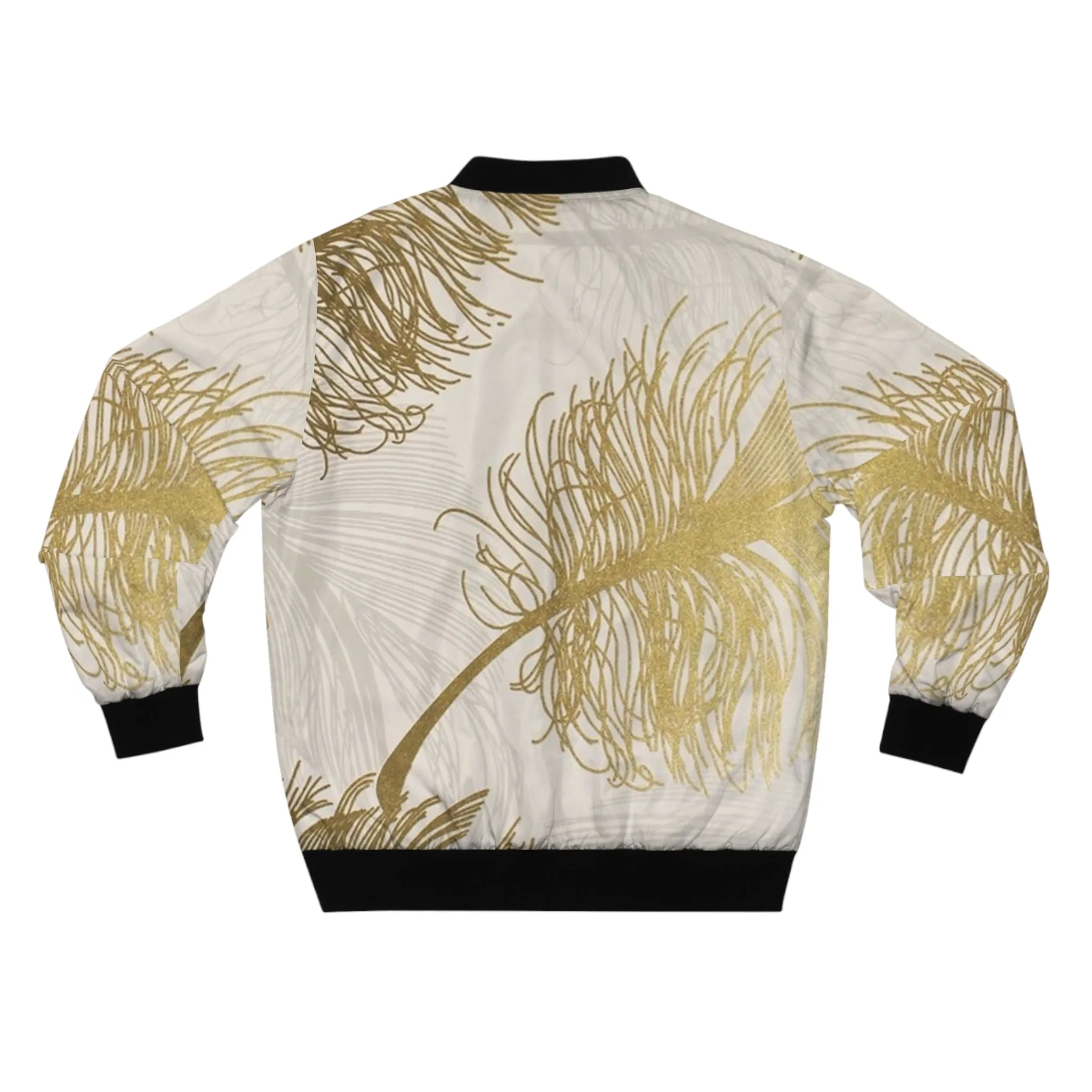 Golden Feathers - Inovax Men's Bomber Jacket