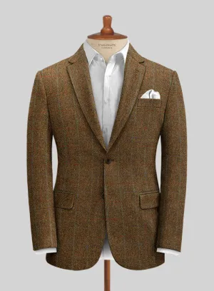 Harris Tweed Highland Rust Jacket