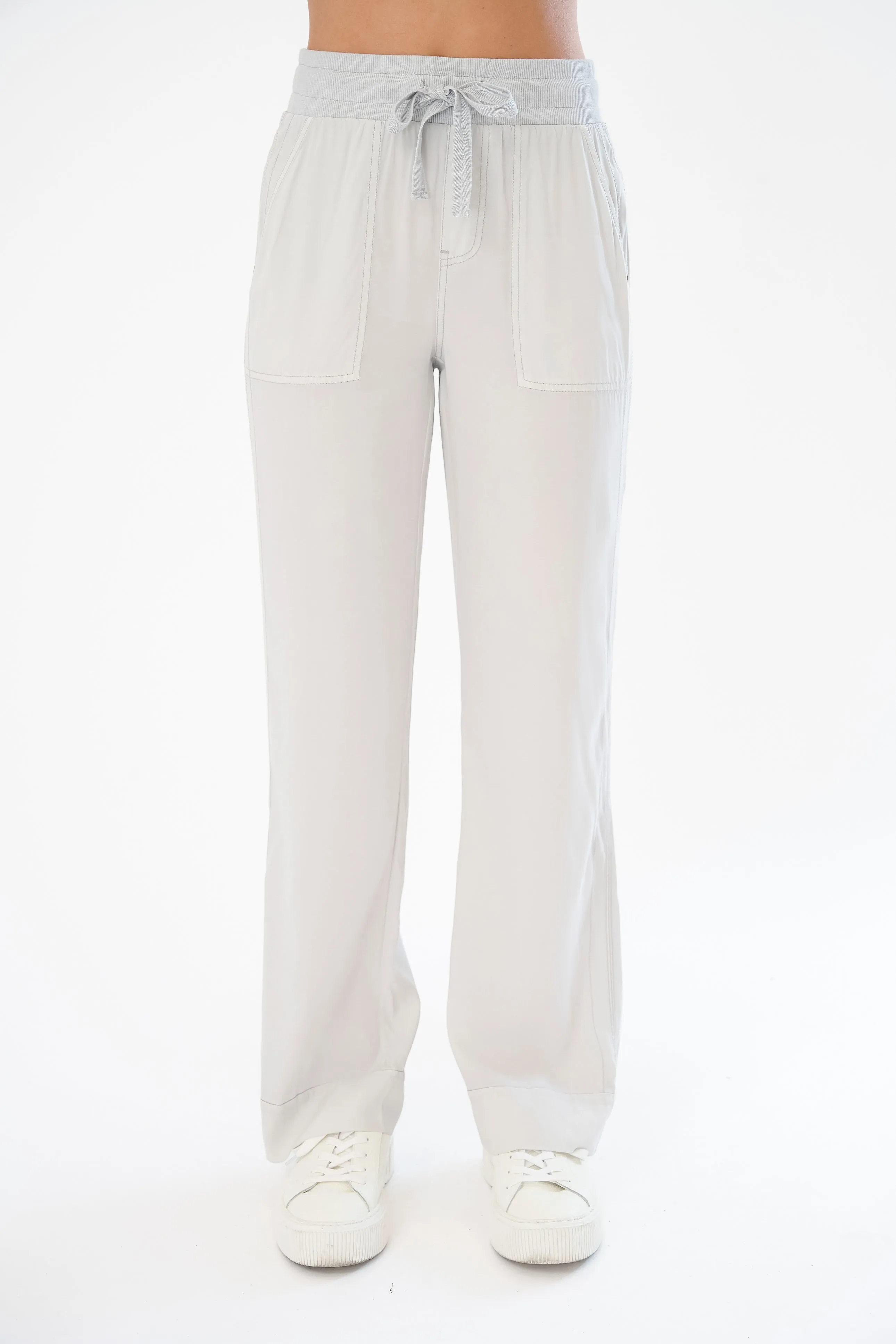 Havana Stretch Cupro Pull-On Pant