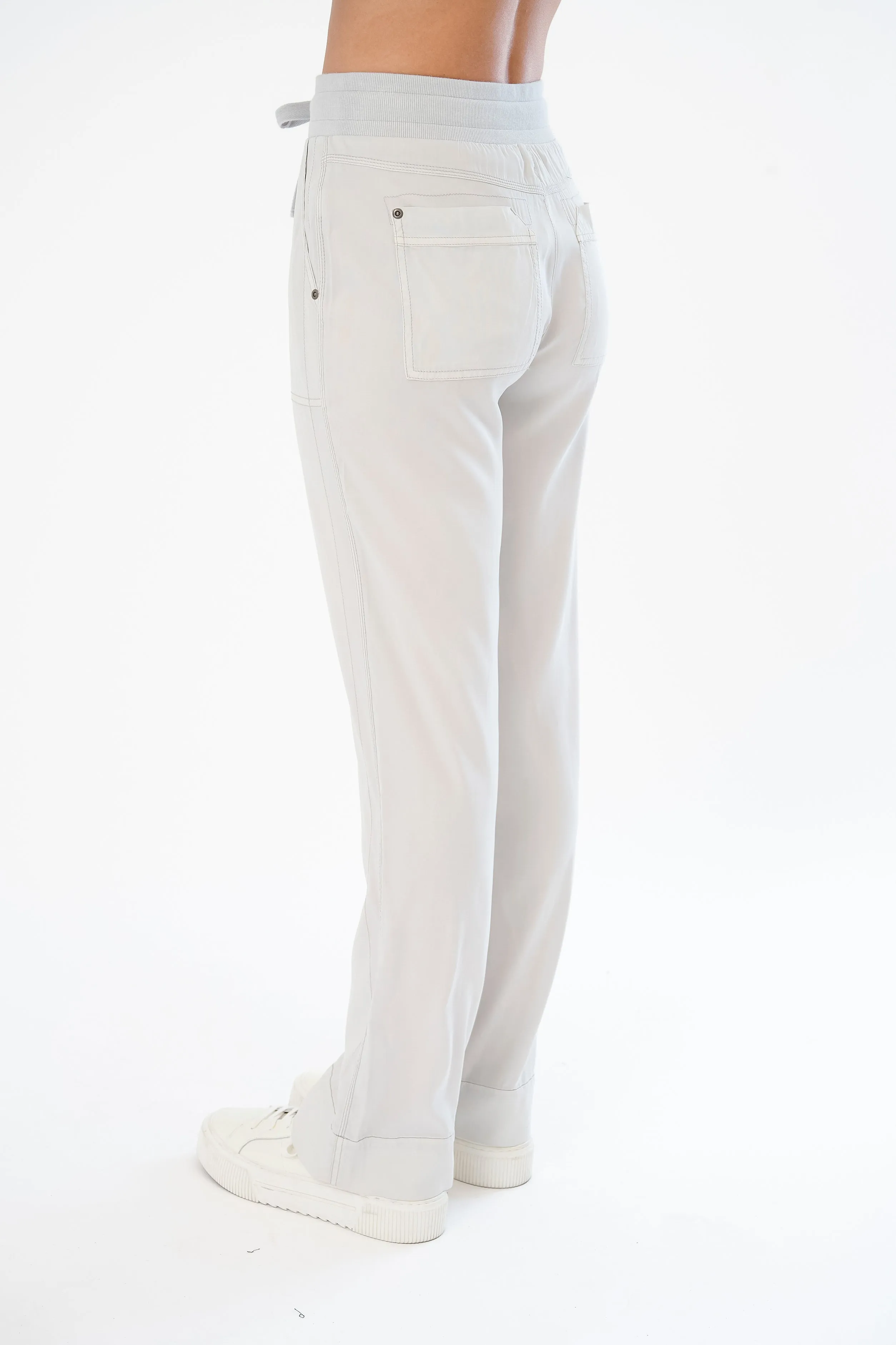 Havana Stretch Cupro Pull-On Pant