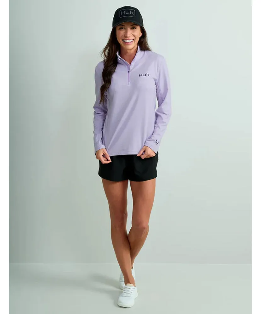 Huk - Women's Cold Front   1/4 Zip