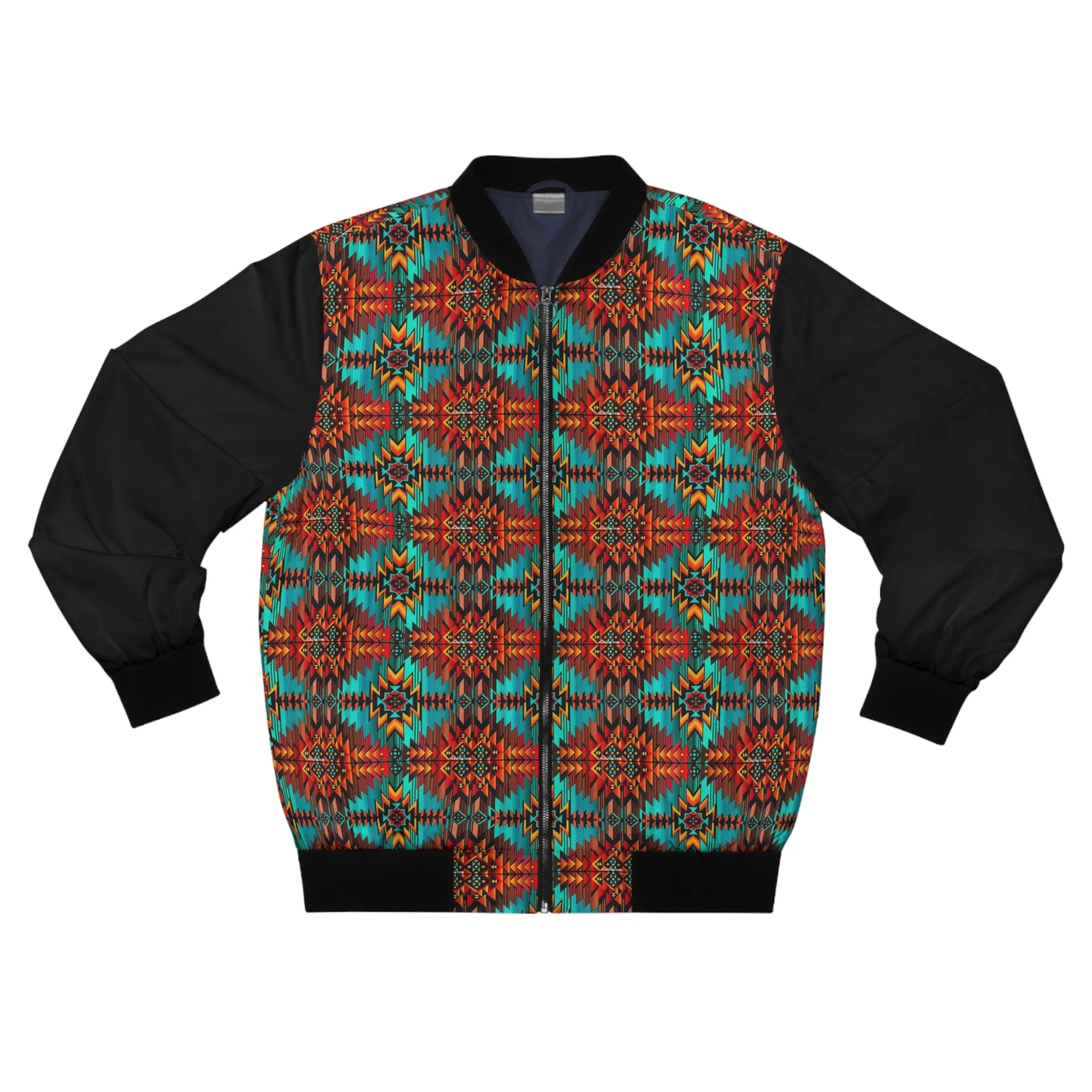 Indigenous print Bomber Jacket (AOP)