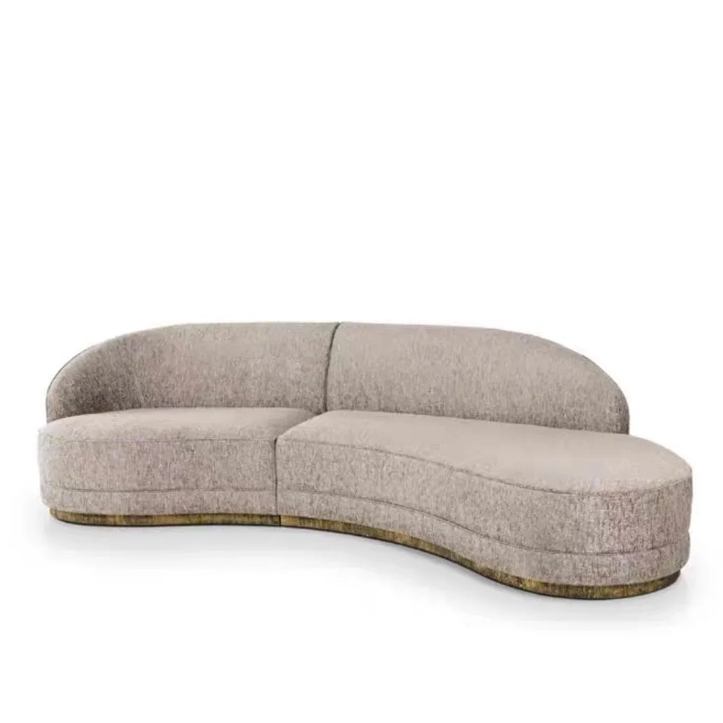 Katrine Scratch Resistant Curve Sofa