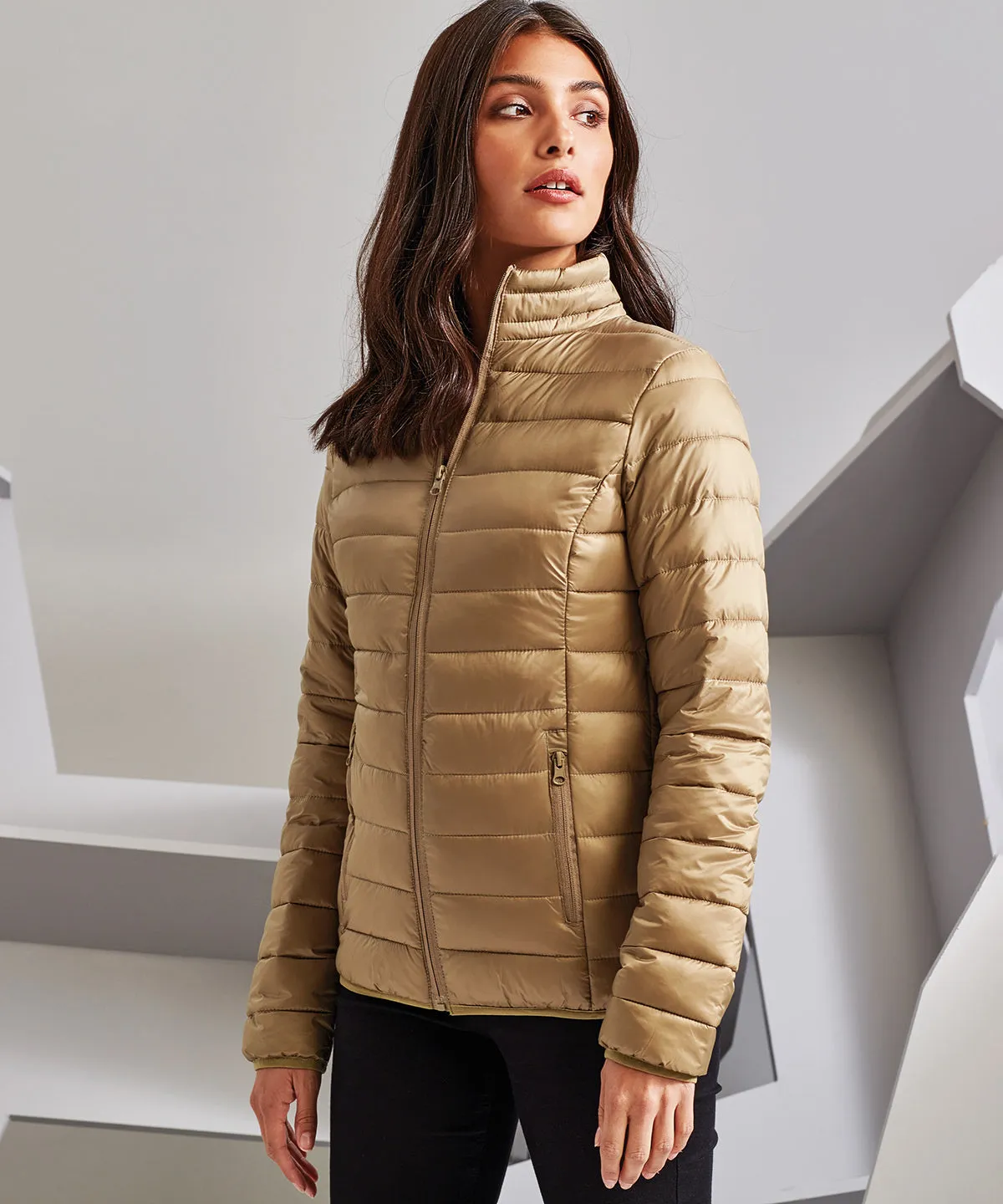 Khaki - Women's terrain padded jacket