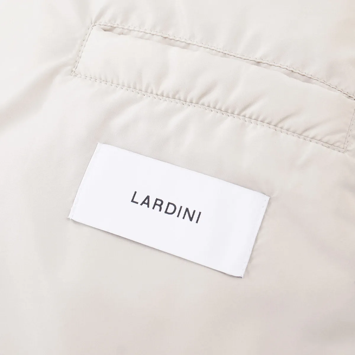 Lardini Wool-Silk Down Puffer Jacket