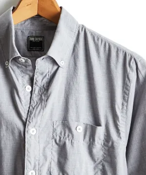 Lightweight Button Down Shirt in Grey