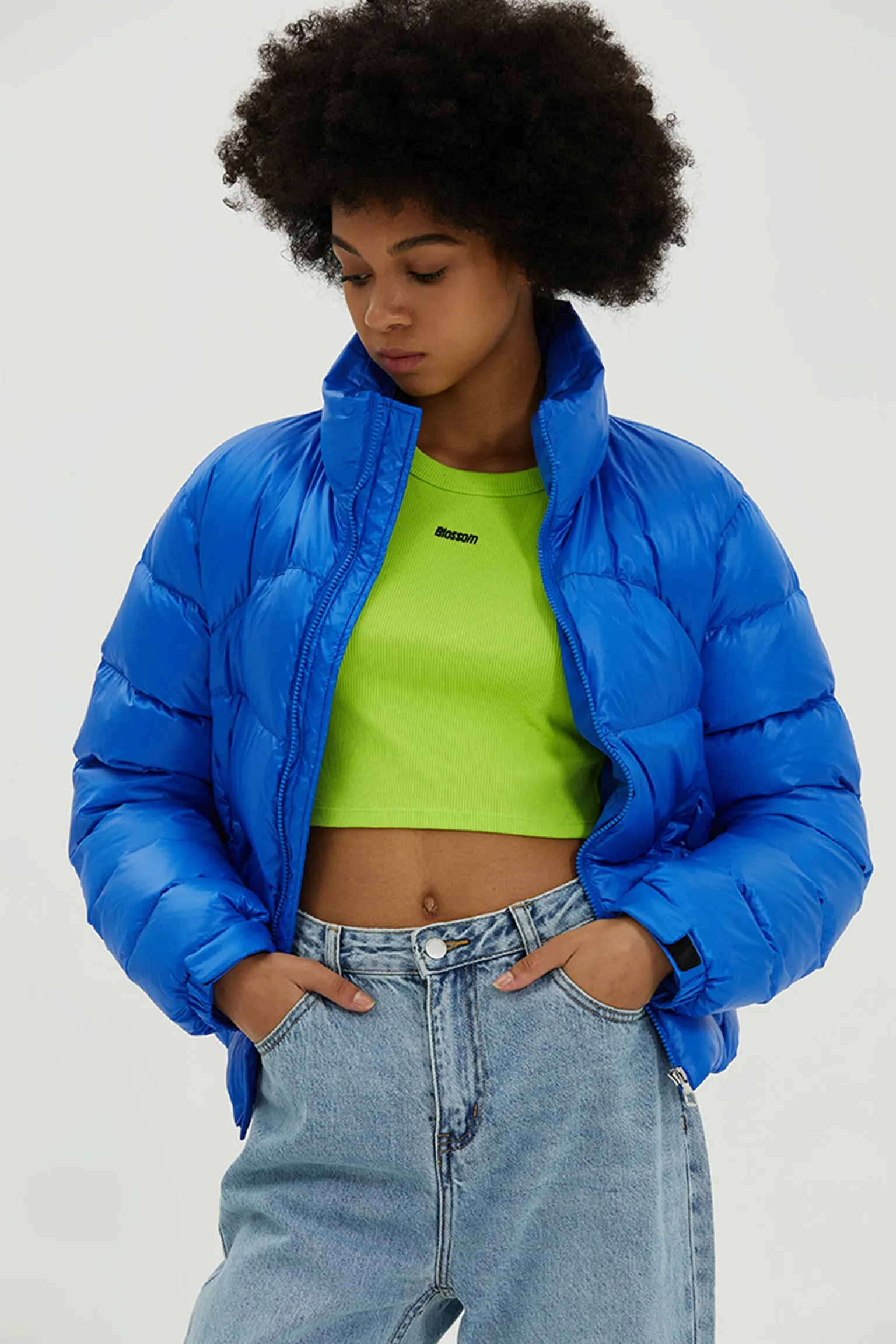 Los Down Cropped Puffer