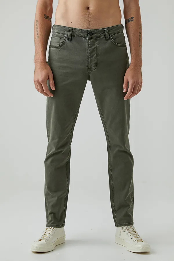 Lou Slim Twill - Military