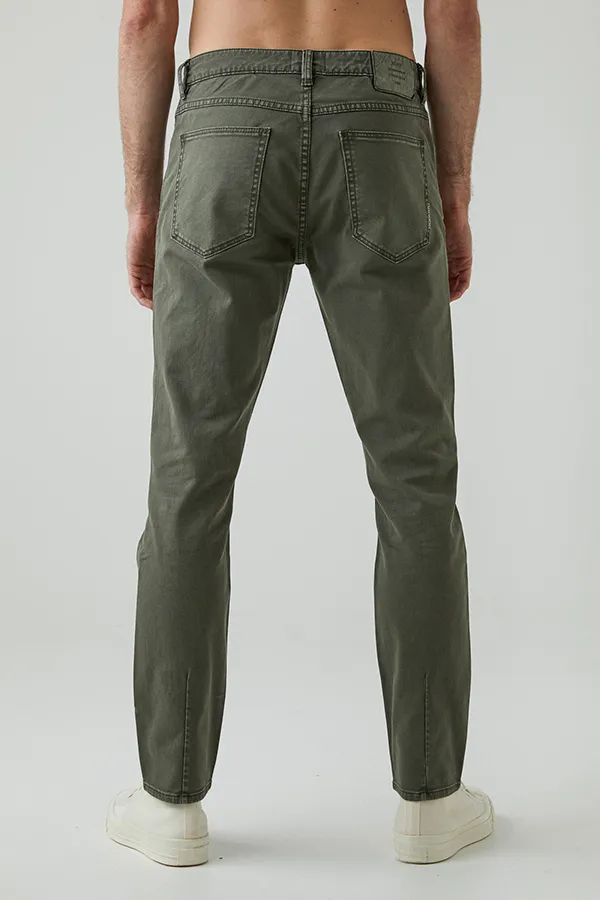 Lou Slim Twill - Military