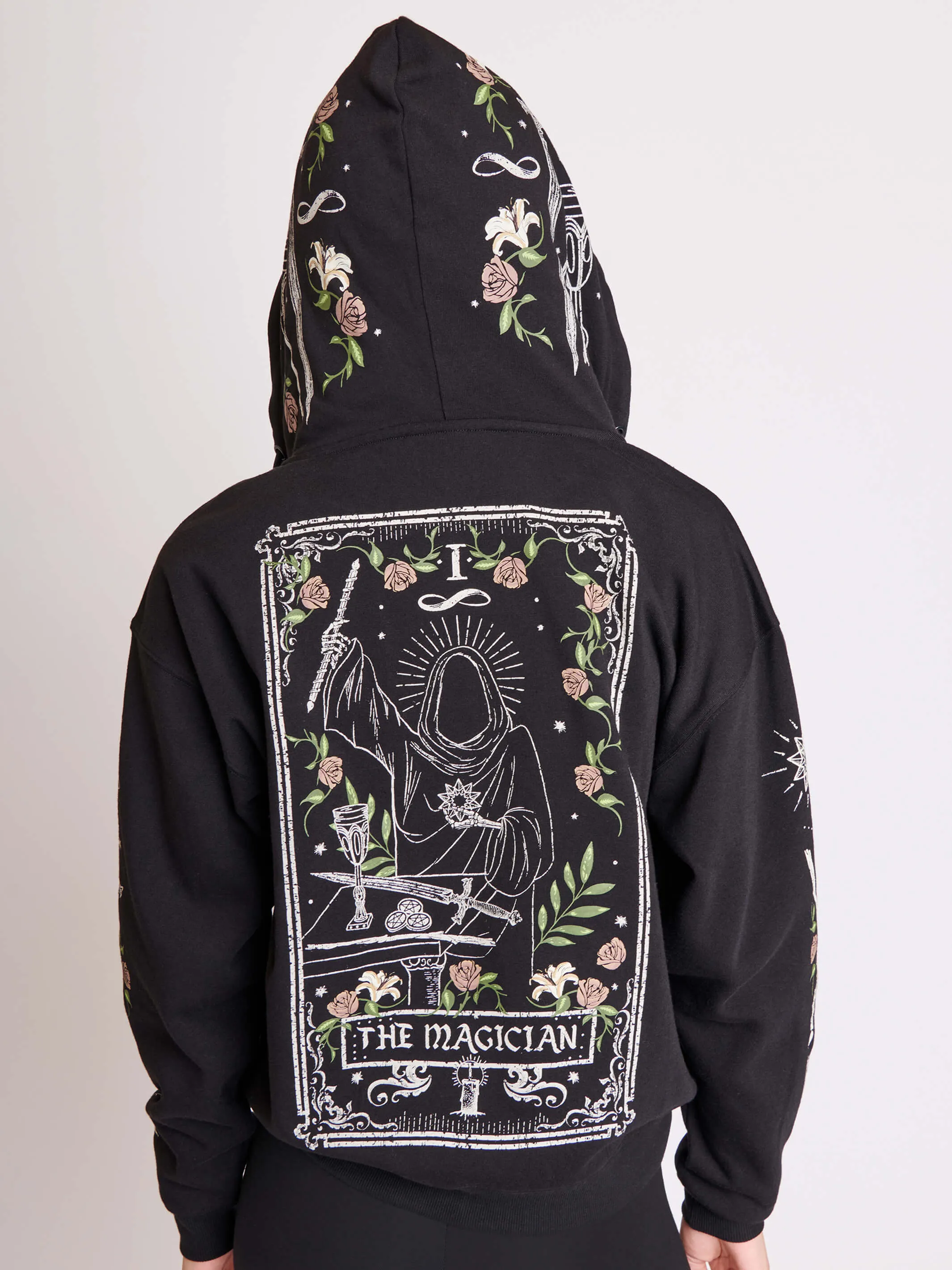 Magician Tarot Zip Up Hoodie