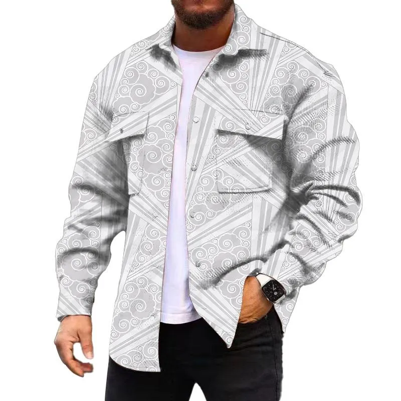 MEN'S FASHIONABLE CASUAL CORDUROY JACKET 00833474YM