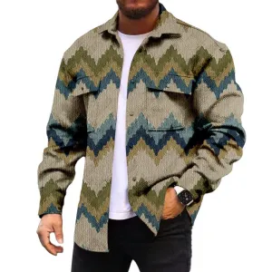 MEN'S FASHIONABLE CASUAL CORDUROY JACKET 16057928YM