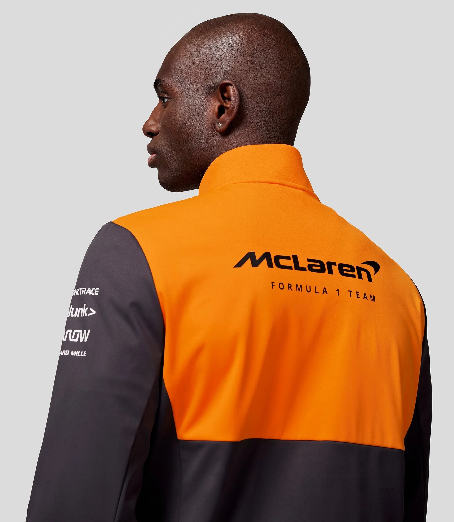 Mens McLaren Official Teamwear Soft Shell Jacket Formula 1