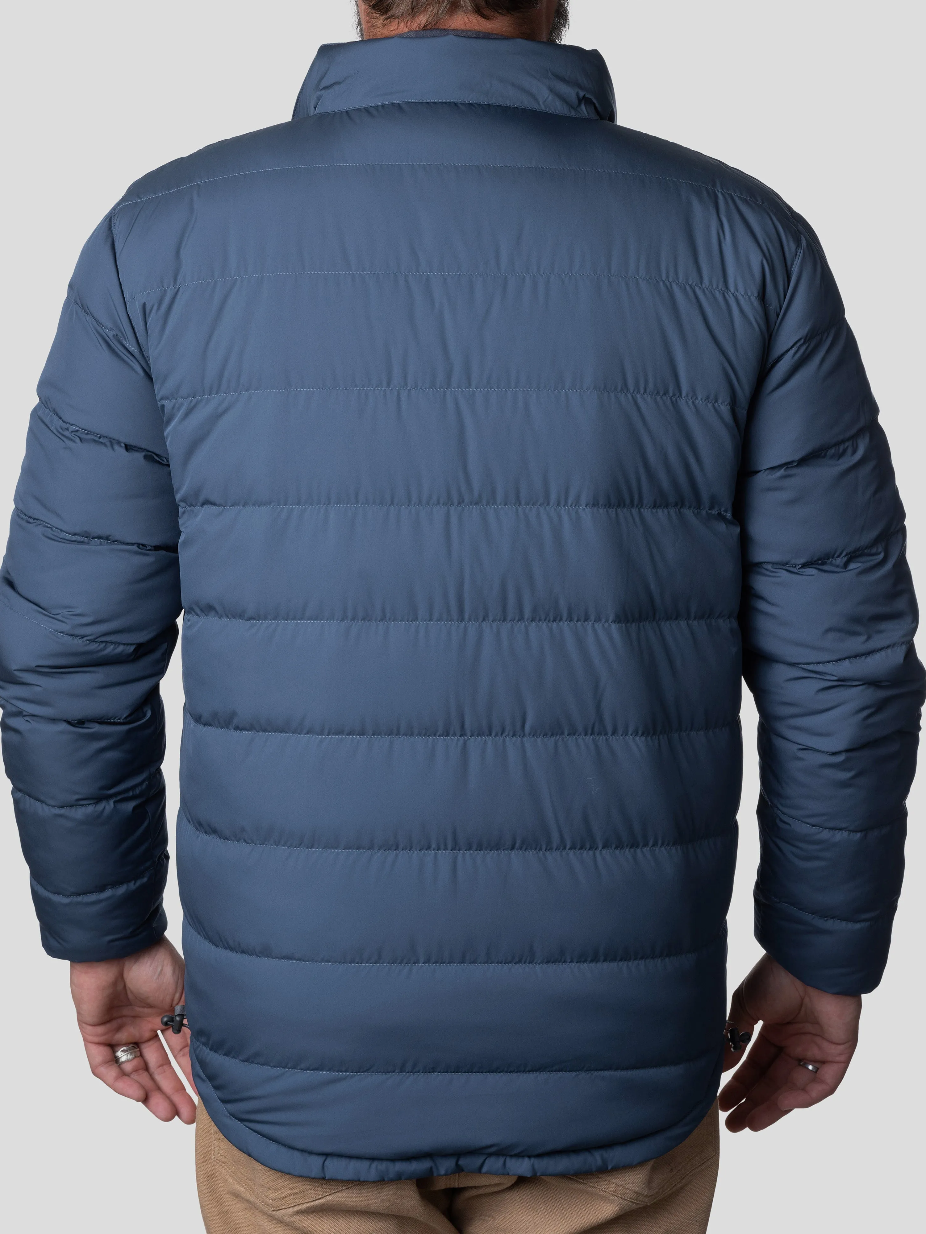 M's DryDown Reversible Jacket - Charcoal/Faded Navy