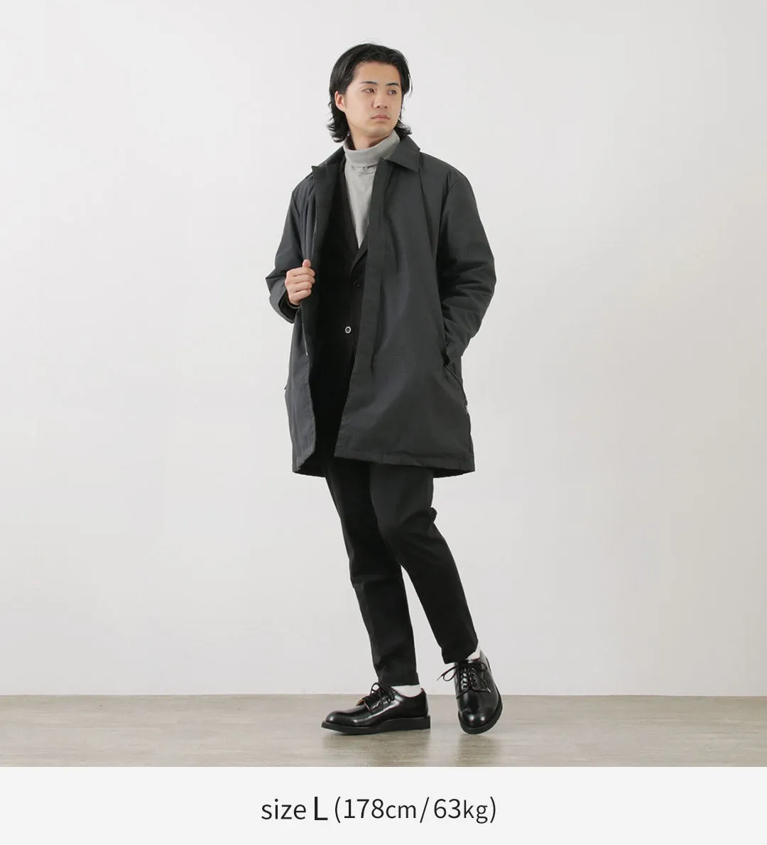 NANGA / Down Soutien Collar Coat Fire-resistant