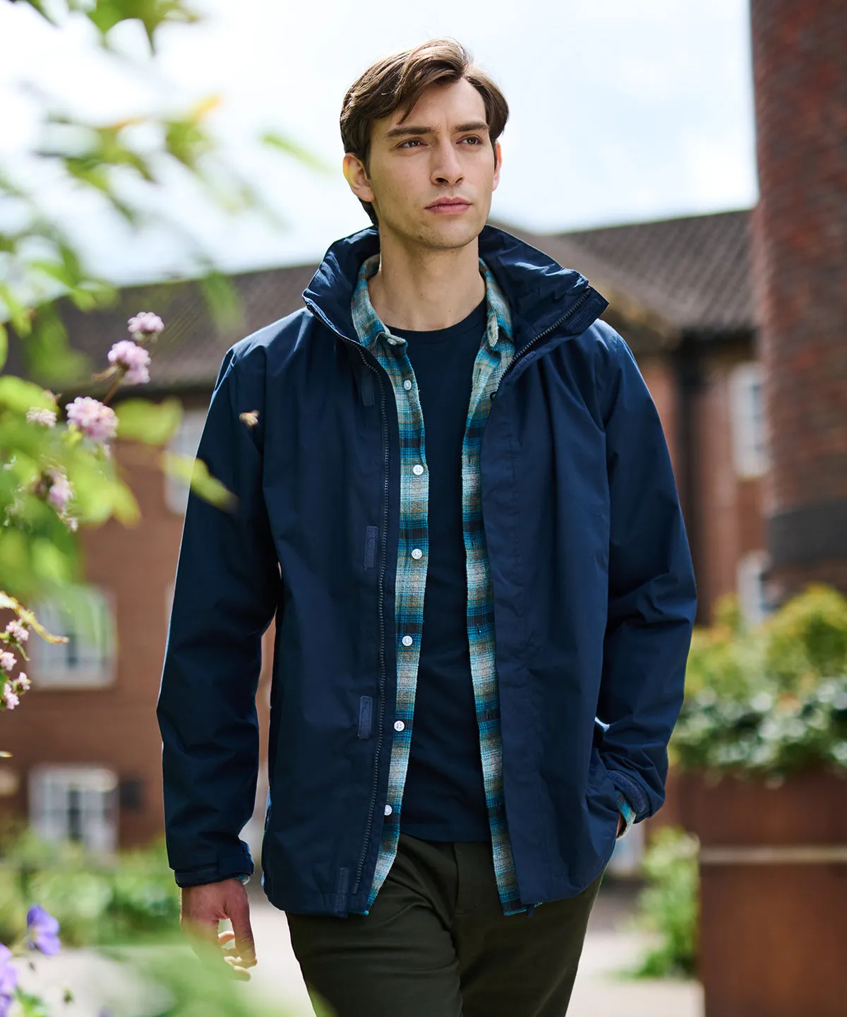 Navy - Ardmore waterproof shell jacket