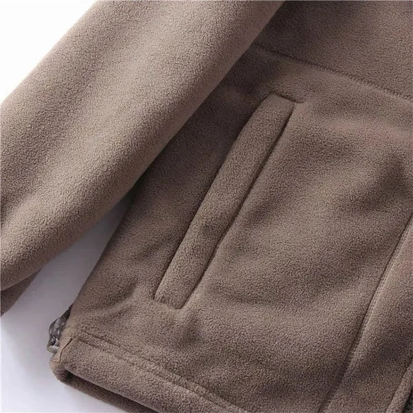 ourhomemarketTM-Men's Double Layer Fleece Hooded Jacket (Fashion is with you wherever and whenever you want)