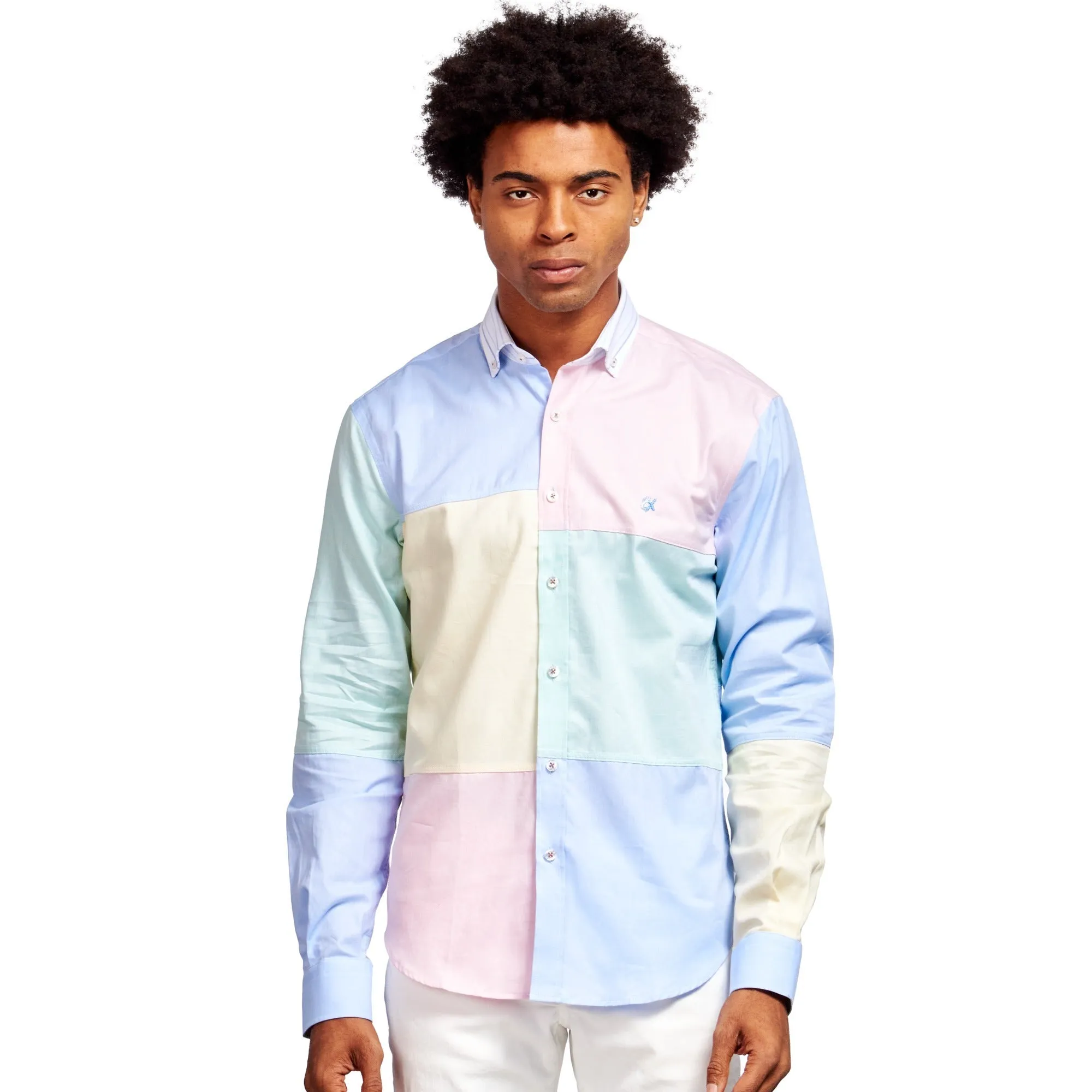 Pastel Pallette Button Down Shirt