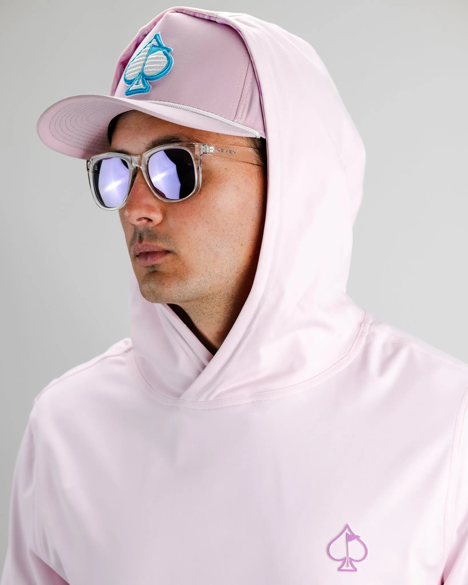 Performance Golf Hoodie - Woven Waves 2.0