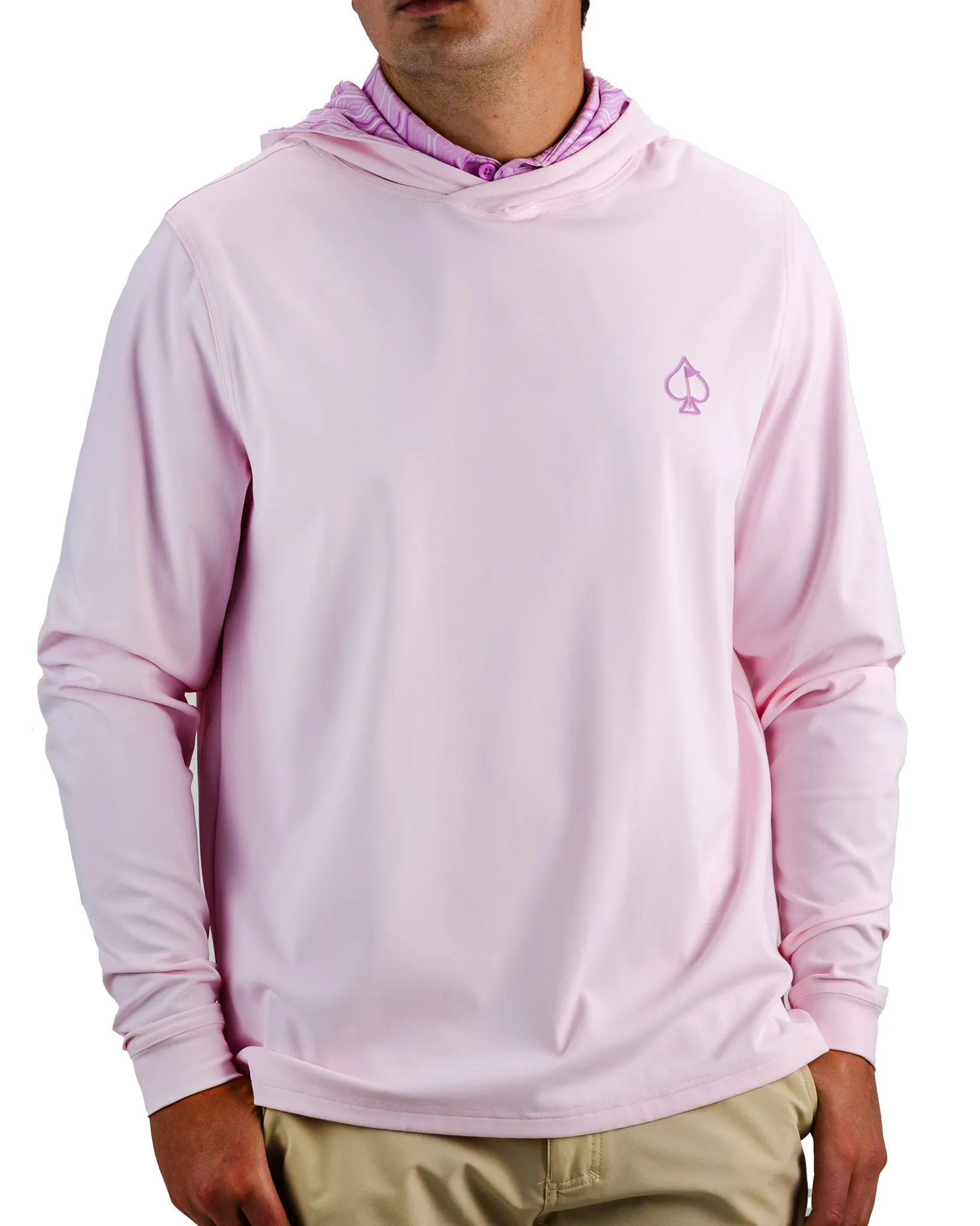 Performance Golf Hoodie - Woven Waves 2.0