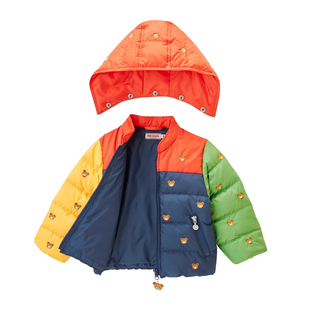 Pucci Bear All-Over Down Jacket