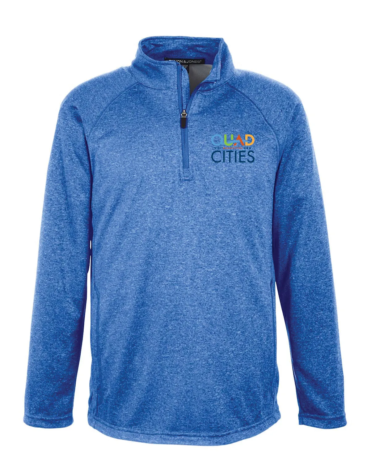 Quad Cities Men's Quarter Zip Jacket