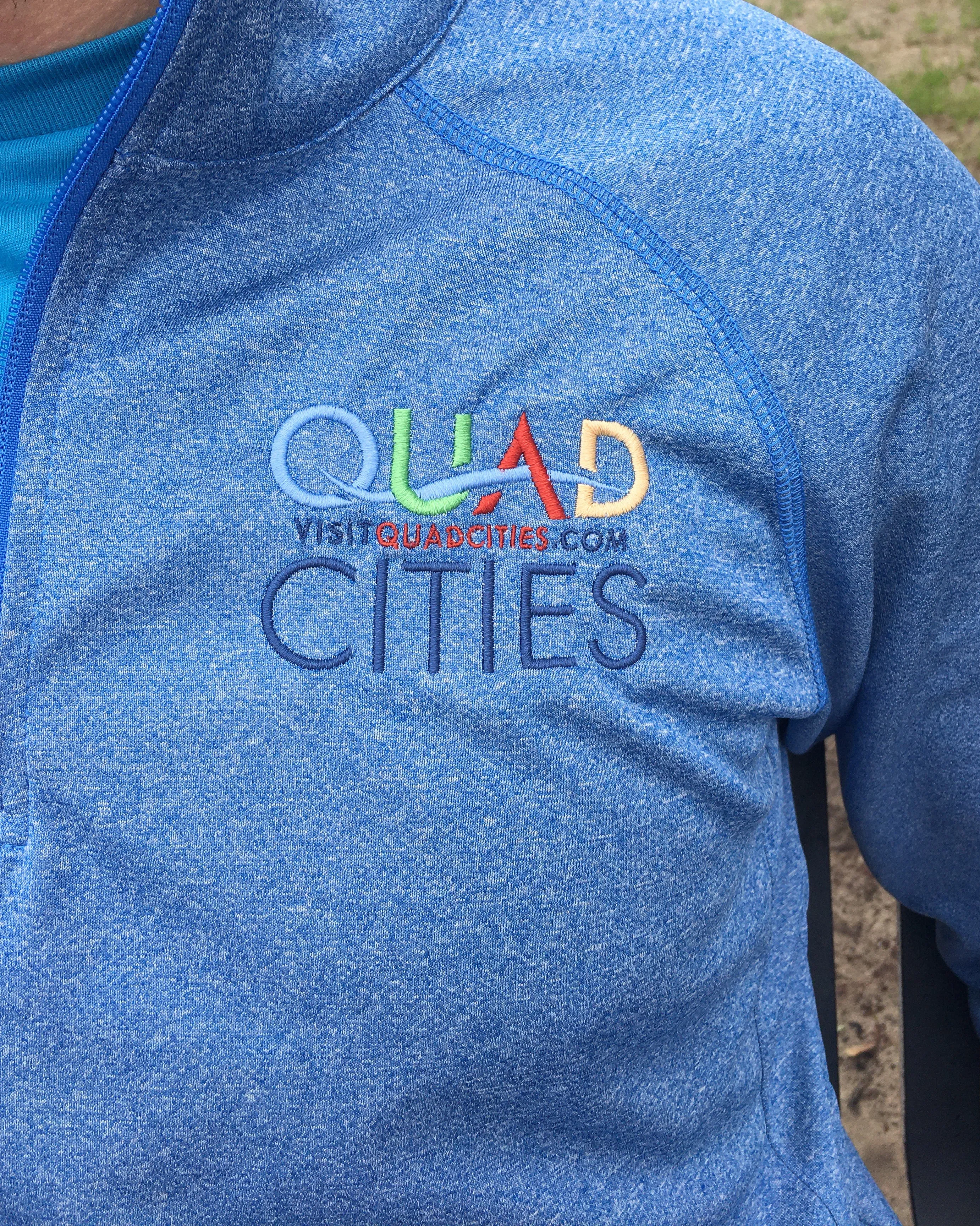 Quad Cities Men's Quarter Zip Jacket