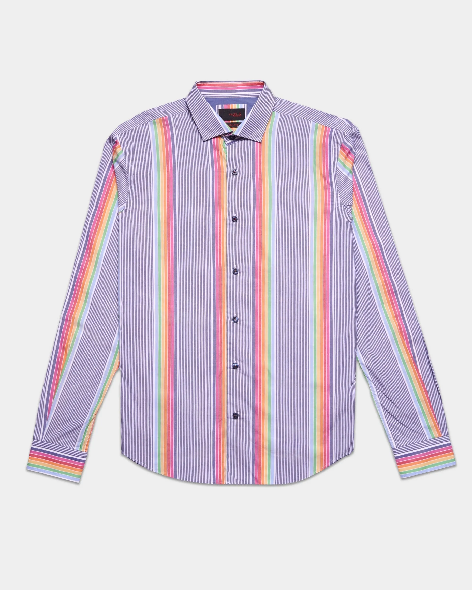 Rainbow Road Button Down Shirt